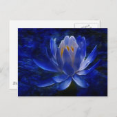 Lotus flower en betekenis ervan briefkaart (Voorkant / Achterkant)