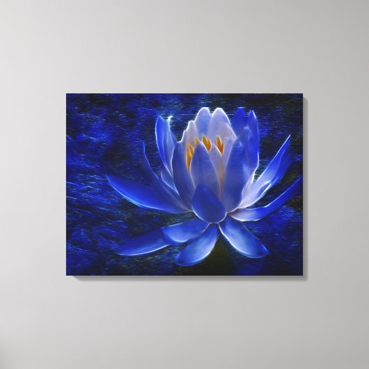 Lotus flower en betekenis ervan canvas afdruk (Voorkant)