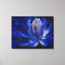 Lotus flower en betekenis ervan canvas afdruk