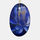Lotus flower en betekenis ervan keramisch ornament (Links)