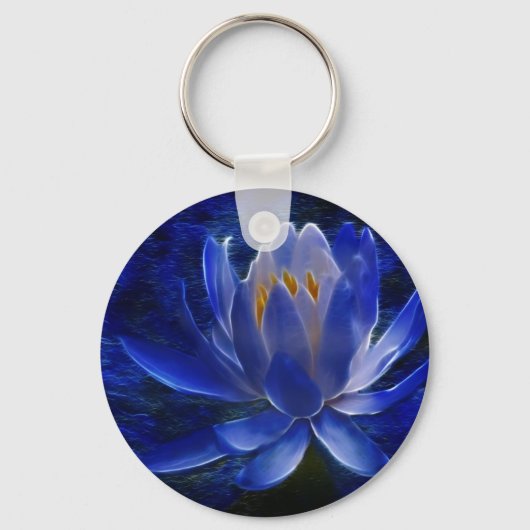 Lotus flower en betekenis ervan sleutelhanger (Voorkant)