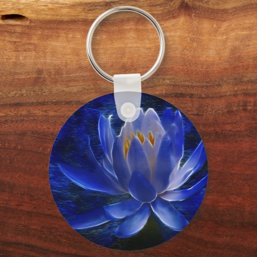 Lotus flower en betekenis ervan sleutelhanger (Voorkant)