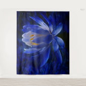 Lotus flower en betekenis ervan wandkleed (Voorkant)