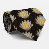 Lotus flower en betekenis stropdas (Opgerold)