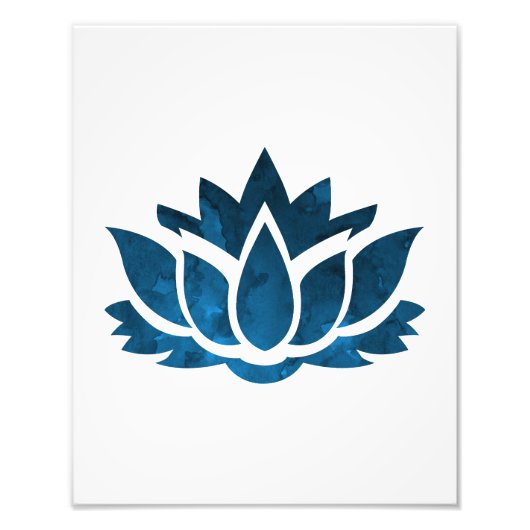 Lotus Flower Foto Afdruk (Voorkant)