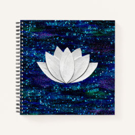 Lotus Flower Galaxy-Notitieboek Notitieboek