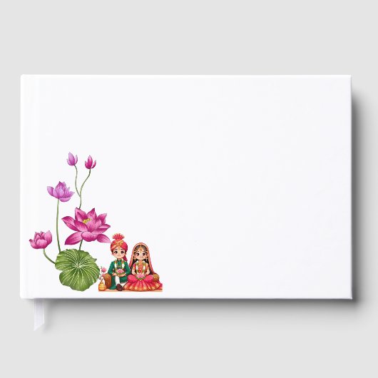 Lotus flower gastenboek (Voorkant)