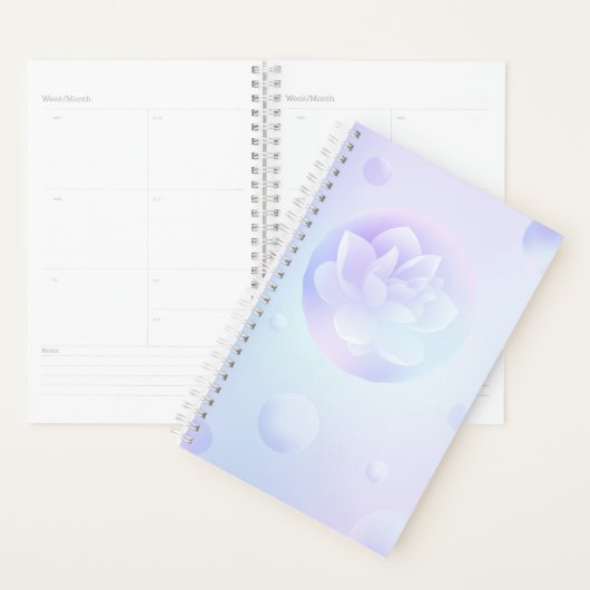 Lotus Flower Hardcover Kleine Dagelijkse Planner (Display)