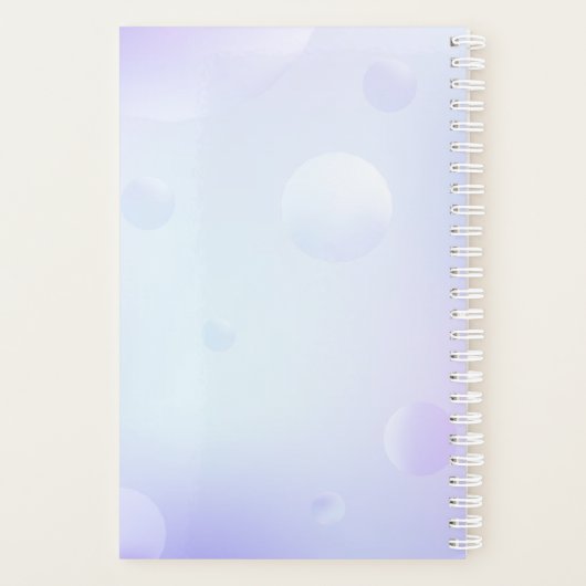 Lotus Flower Hardcover Kleine Dagelijkse Planner (Achterkant)