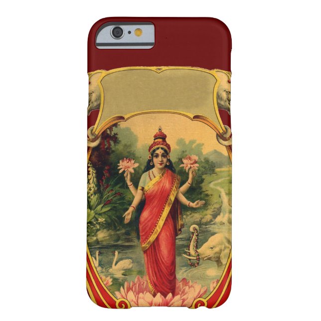  Lotus Flower Hindu Goddess Lakshmi Case-Mate iPhone Case (Achterkant)