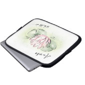 Lotus Flower Hoesje | Tablet-laptop | Wakker binne Laptop Sleeve (Voorkant onderkant)