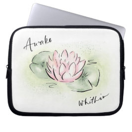 Lotus Flower Hoesje | Tablet-laptop | Wakker binne Laptop Sleeve