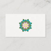 Lotus Flower Holistic Mental Health Healer Visitekaartje (Achterkant)