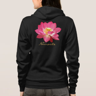 Lotus Flower Hoodie Shirt Namaste