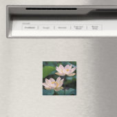 Lotus flower in bloesem, China Magneet (Insitu (Vaatwasser))