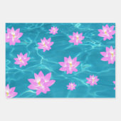 Lotus Flower Inpakpapier Vel (Voorkant 3)