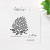 Lotus Flower Ketting Jewelry Display Card Visitekaartje (Bureau)