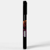 Lotus Flower Kleurrijke Line Art Zwart Case-Mate iPhone Case (Achterkant / Rechts)