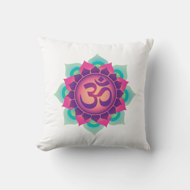 Lotus Flower Kussen (Voorkant)