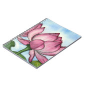 Lotus Flower-laptop Notitieboek (Linkerzijde)
