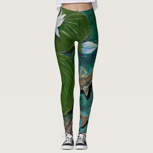 Lotus flower leggings (Voorkant)