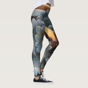 Lotus Flower-Leggings Leggings