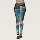 Lotus Flower-Leggings Leggings (Achterkant)