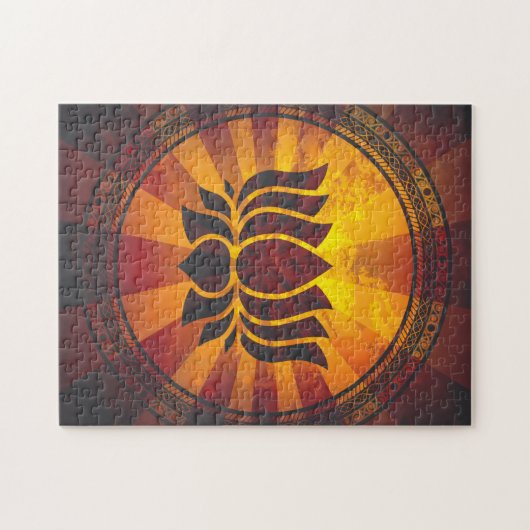  Lotus Flower Legpuzzel (Horizontaal)