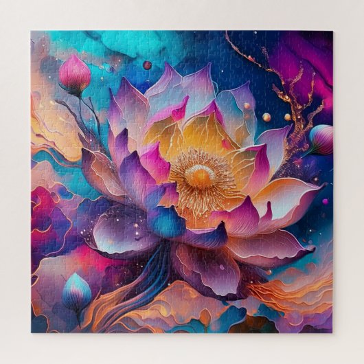 Lotus Flower Legpuzzel (Verticaal)