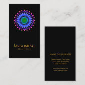 Lotus Flower Logo Healing Therapy Yoga Holistic Visitekaartje (Voorkant / Achterkant)