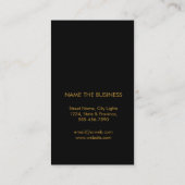 Lotus Flower Logo Healing Therapy Yoga Holistic Visitekaartje (Achterkant)