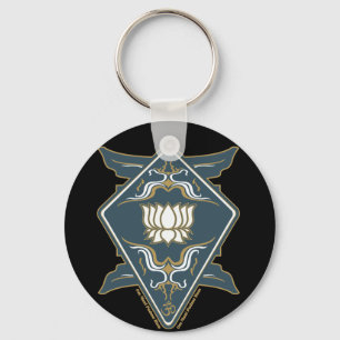 Lotus Flower Logo Sleutelhanger