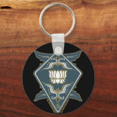 Lotus Flower Logo Sleutelhanger (Voorkant)