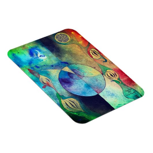 Lotus Flower Magnet Gift Magneet (Rechterzijde)