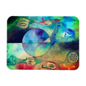 Lotus Flower Magnet Gift Magneet (Horizontaal)