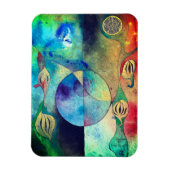 Lotus Flower Magnet Gift Magneet (Verticaal)