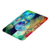 Lotus Flower Magnet Gift Magneet (Linkerzijde)