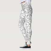 Lotus Flower Mandala Leggings (Links)