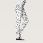Lotus Flower Mandala Leggings (Rechts)