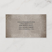 Lotus Flower Marged | Yoga-leraar | Yoga Studio Visitekaartje (Achterkant)