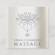 Lotus Flower Massage Therapist Pearlescent