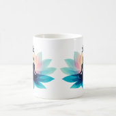 Lotus Flower Meditatie Mok met Spirituele tekst (Center)