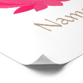 Lotus Flower Meditation Poster (Hoek)