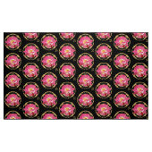 Lotus Flower met Om Fabric Stof (Fat Quarter)