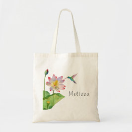 Lotus Flower Monogram Canvas tas