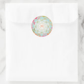 Lotus Flower Monogrammed Sticker (Tas)