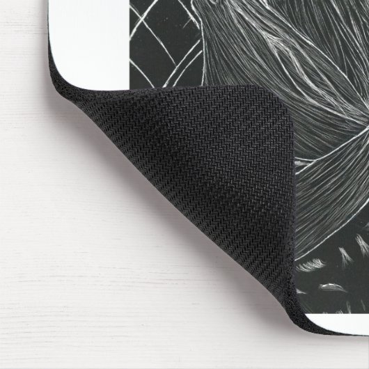 Lotus Flower Mousepad Muismat (Hoek)