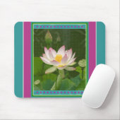 Lotus Flower Mousepad Muismat (Met muis)