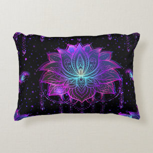 Lotus Flower naadloos symbool Accent Kussen