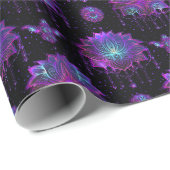 Lotus Flower naadloos symbool Cadeaupapier (Rol Hoek)